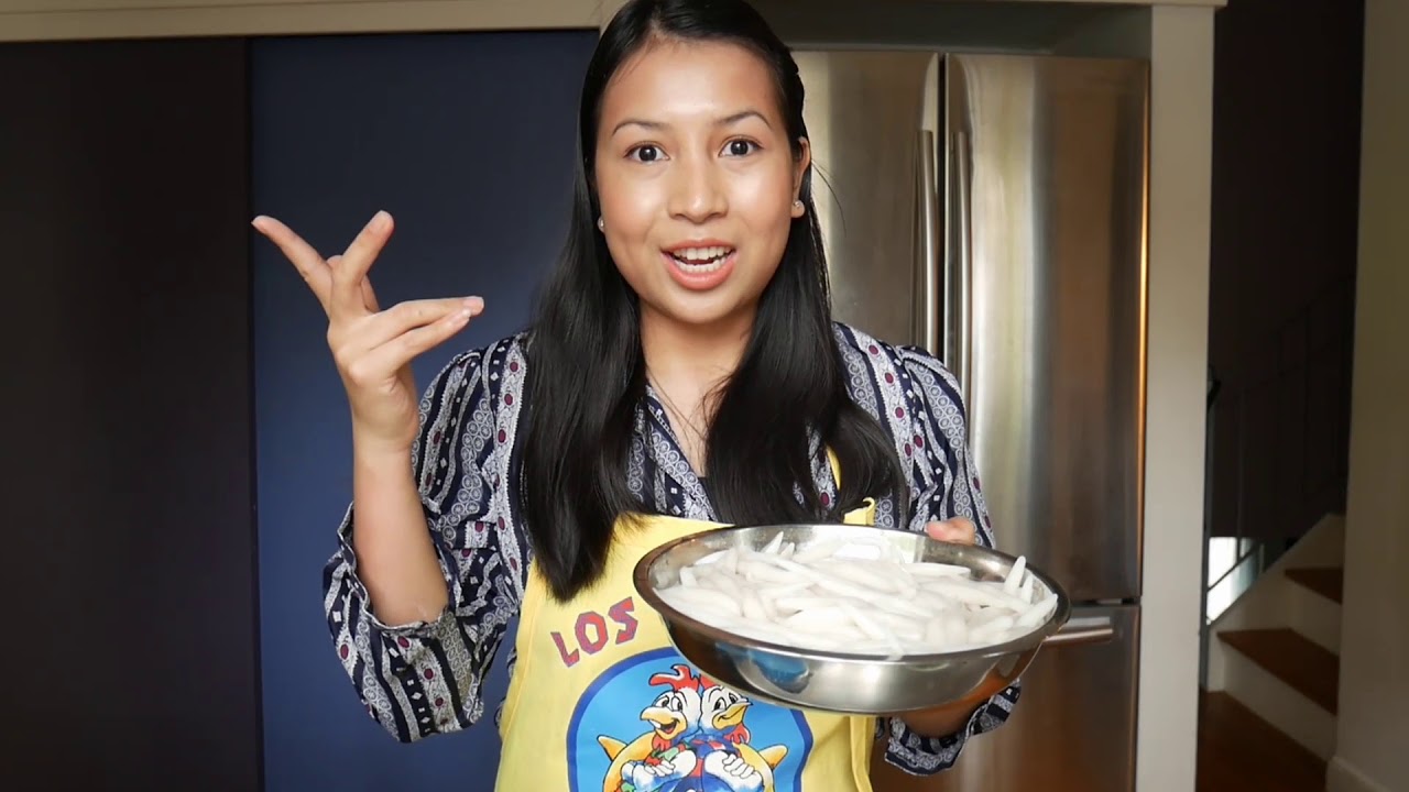 Stir-Fried Short Rice Noodles (from scratch) | Cambodian Lort Cha