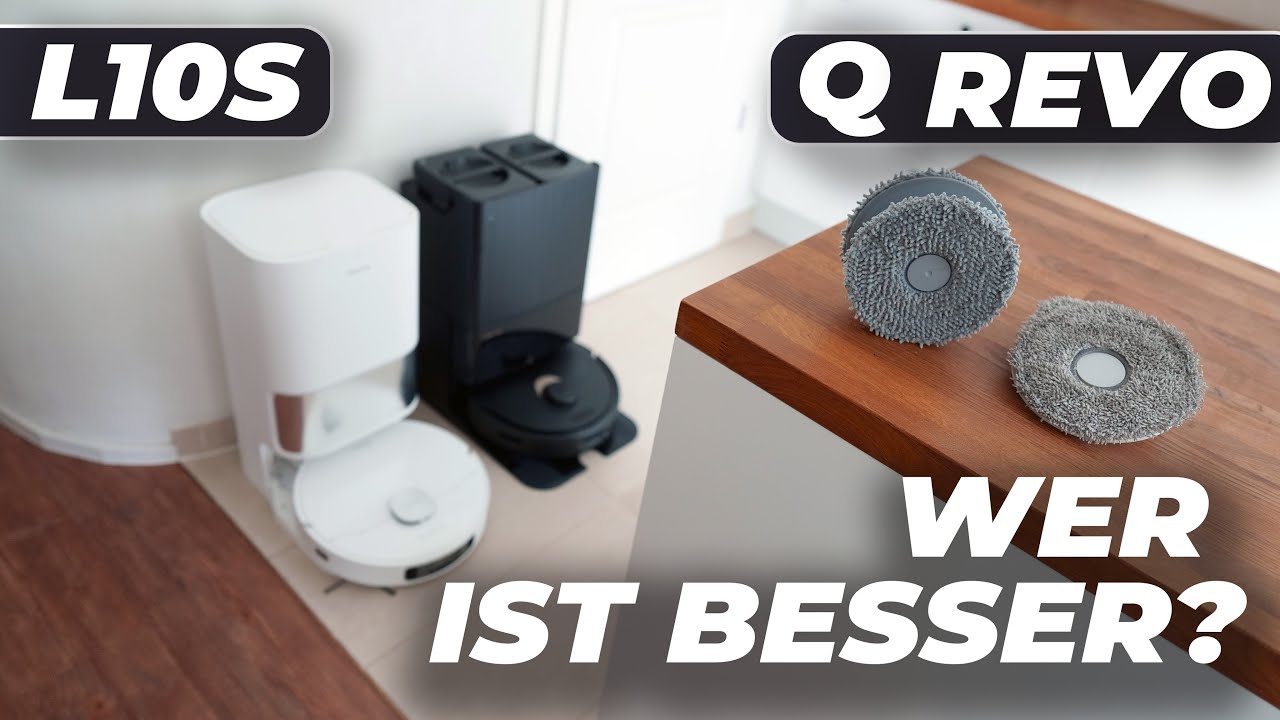 Dreame L10s Ultra vs Roborock Q Revo | Vergleich - Die besten Saugroboter unter 1000€