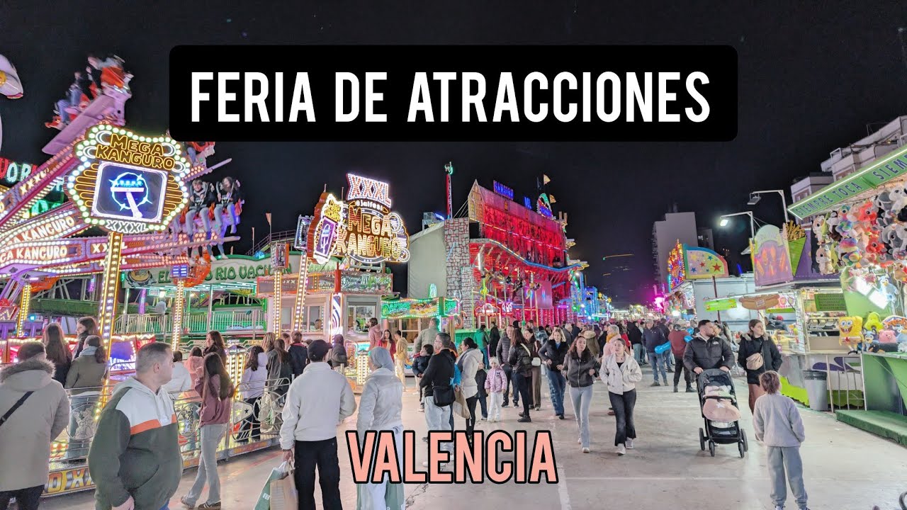 Feria de Atracciones Valencia 2026 🎡🩷: 