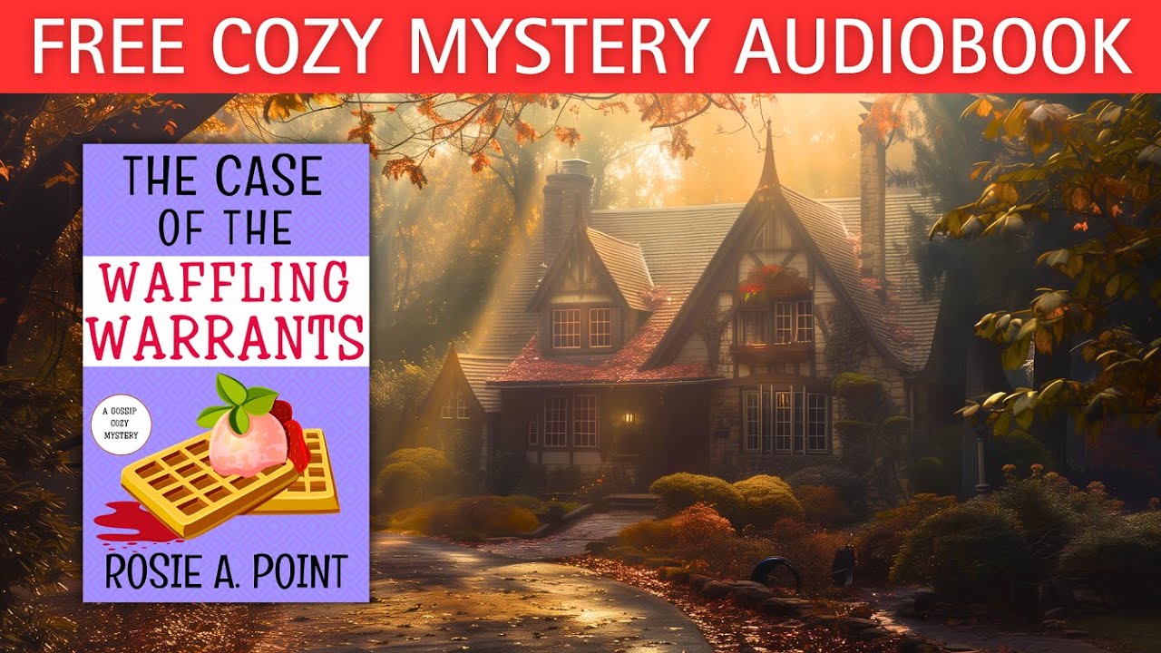 The Case of the Waffling Warrants (Full-length Cozy Mystery Audiobook) by Rosie A. Point.