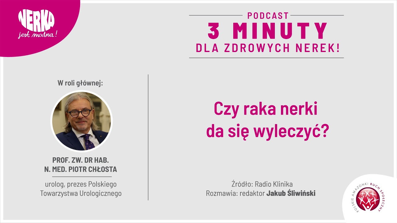 Czy raka nerki da się wyleczyć?  Podcast #nerkajestmodna