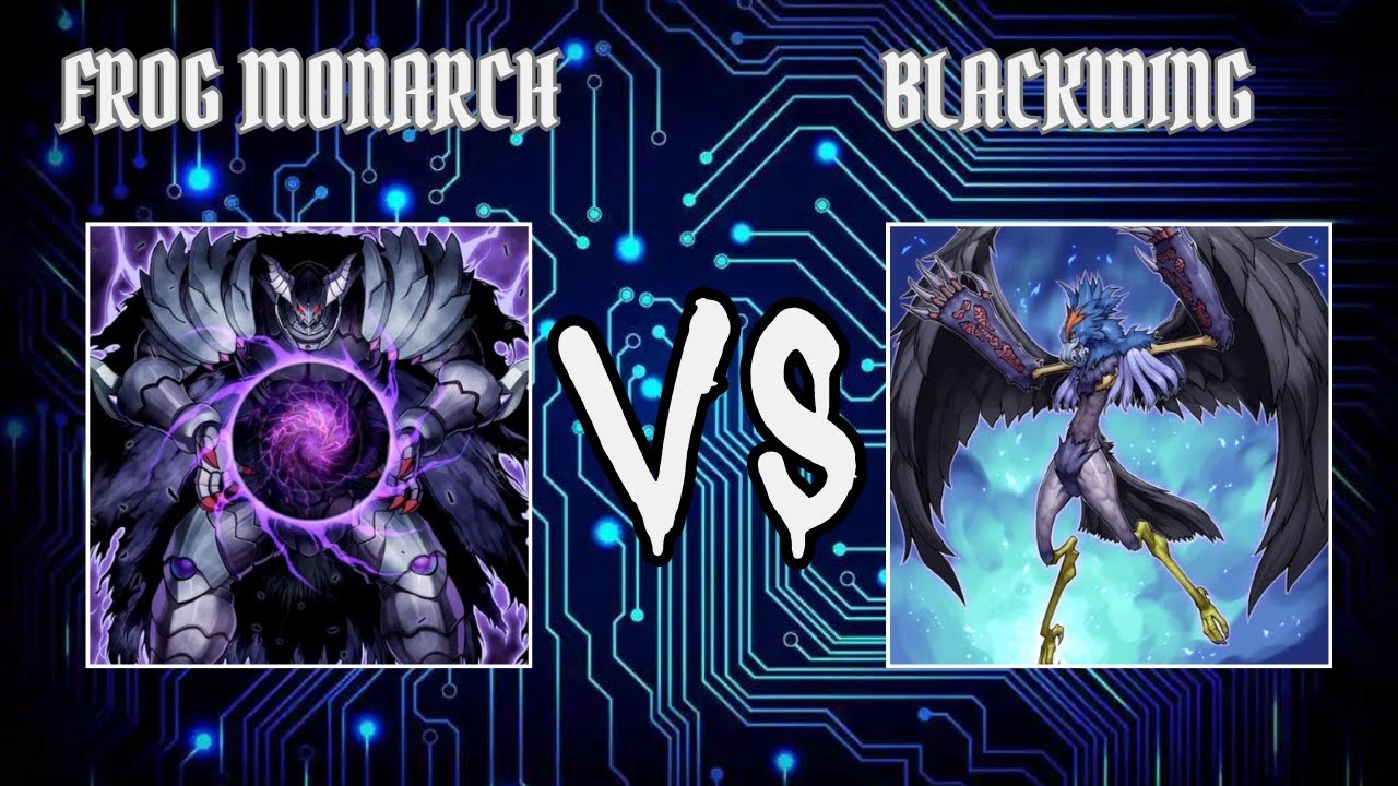 Icarus89(Frog Monarch) vs Blubandit12(Blackwing) | Yugioh Edison Format | Dueling Book
