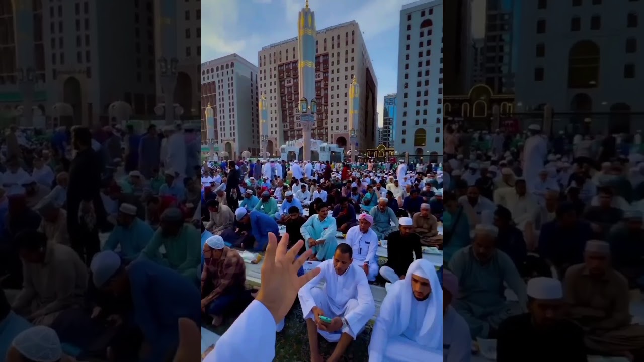 Iftar makka madine me || Butiful status || naat status #iftar #makkahmadinah #viral