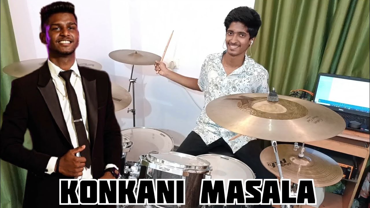 7 Notes Band | Konkani Masala | Melroy Franco Drum Cover