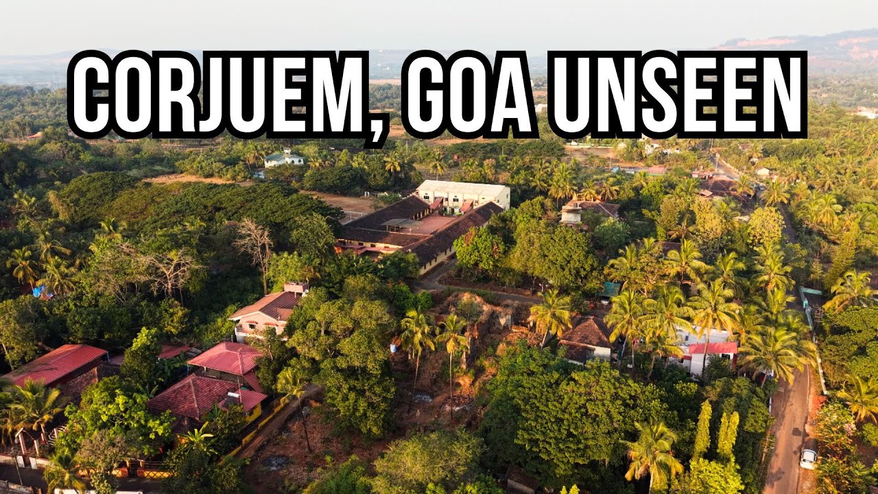 Hidden Corjuem Village, Goa 🇮🇳 | Timeless Island Beauty | 4K Cinematic Drone - DJI Mini 5 Pro