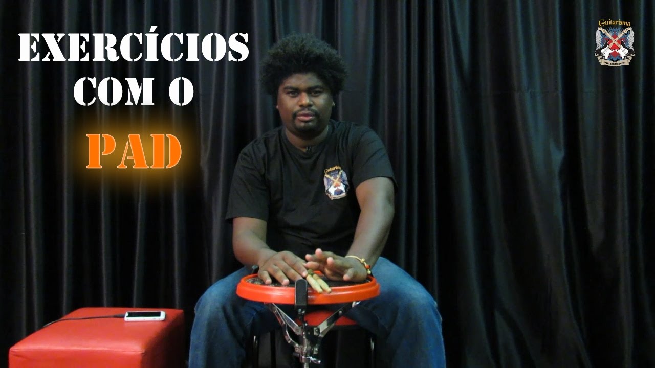 Bateria: Primeiros Exercícios com o Pad!