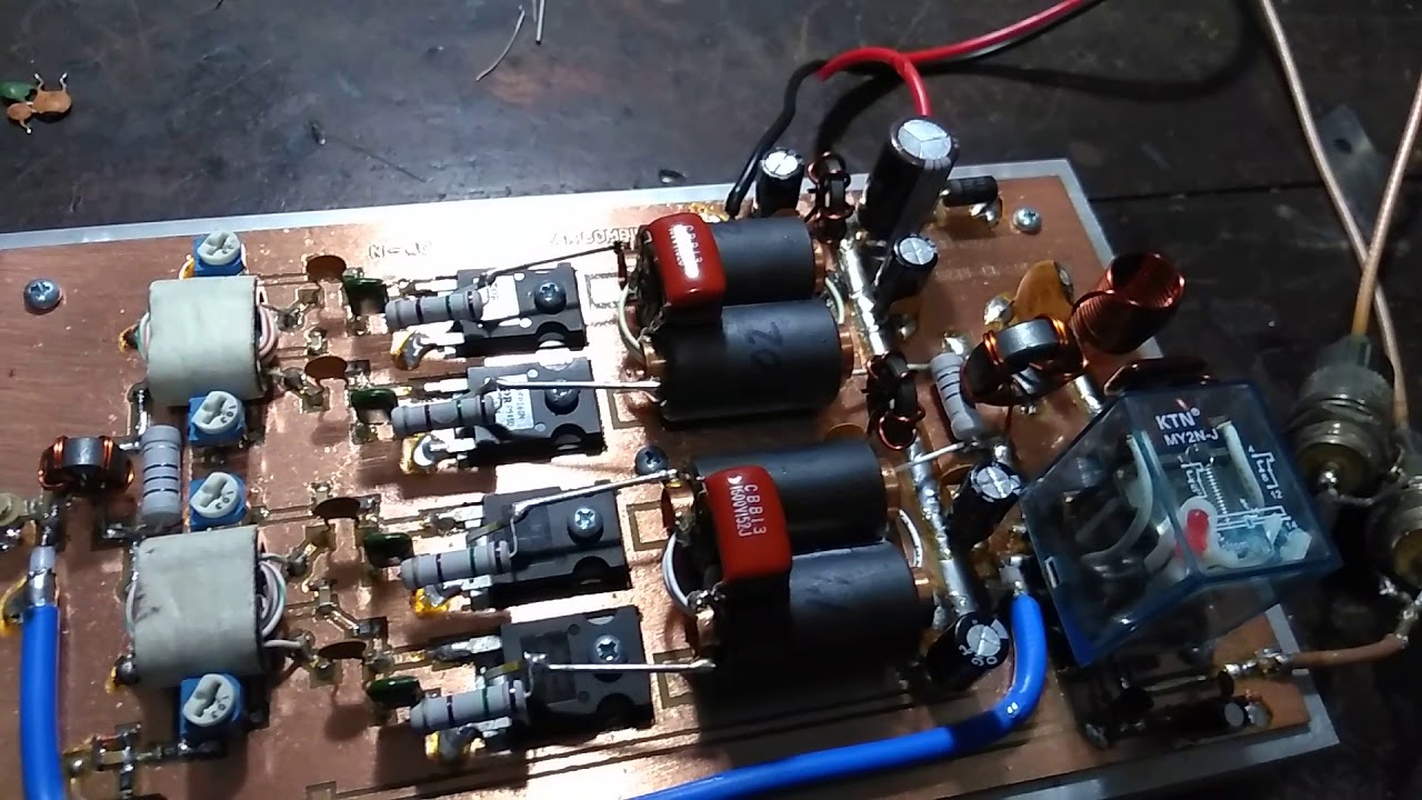 N404 v3 500Watt HF Linear Amplifier Combiner Homebrew