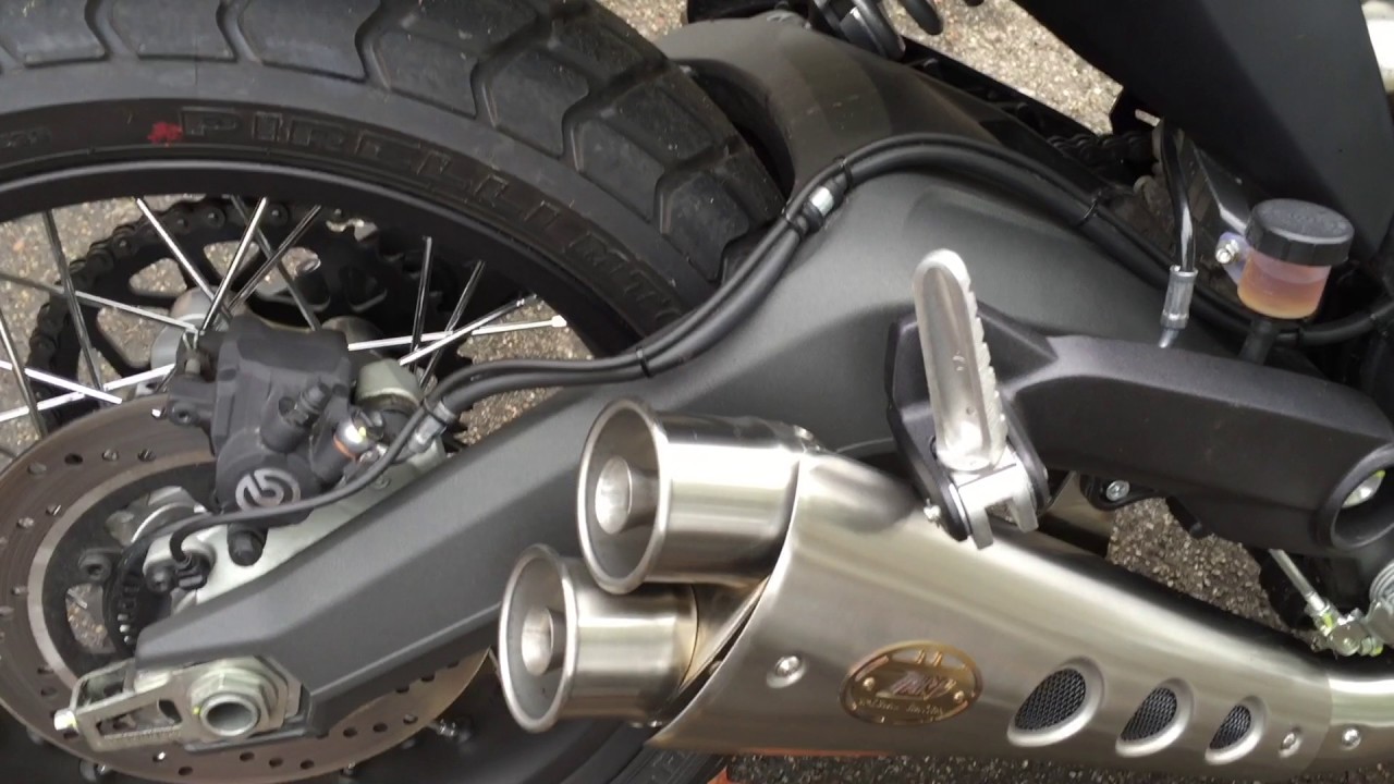 Ducati Scrambler Soundcheck Standard vs. Zard