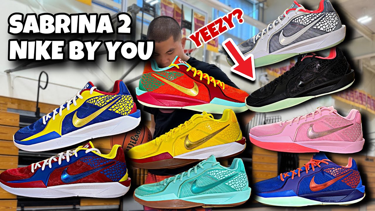 My Sabrina 2 Nike By You Collection!