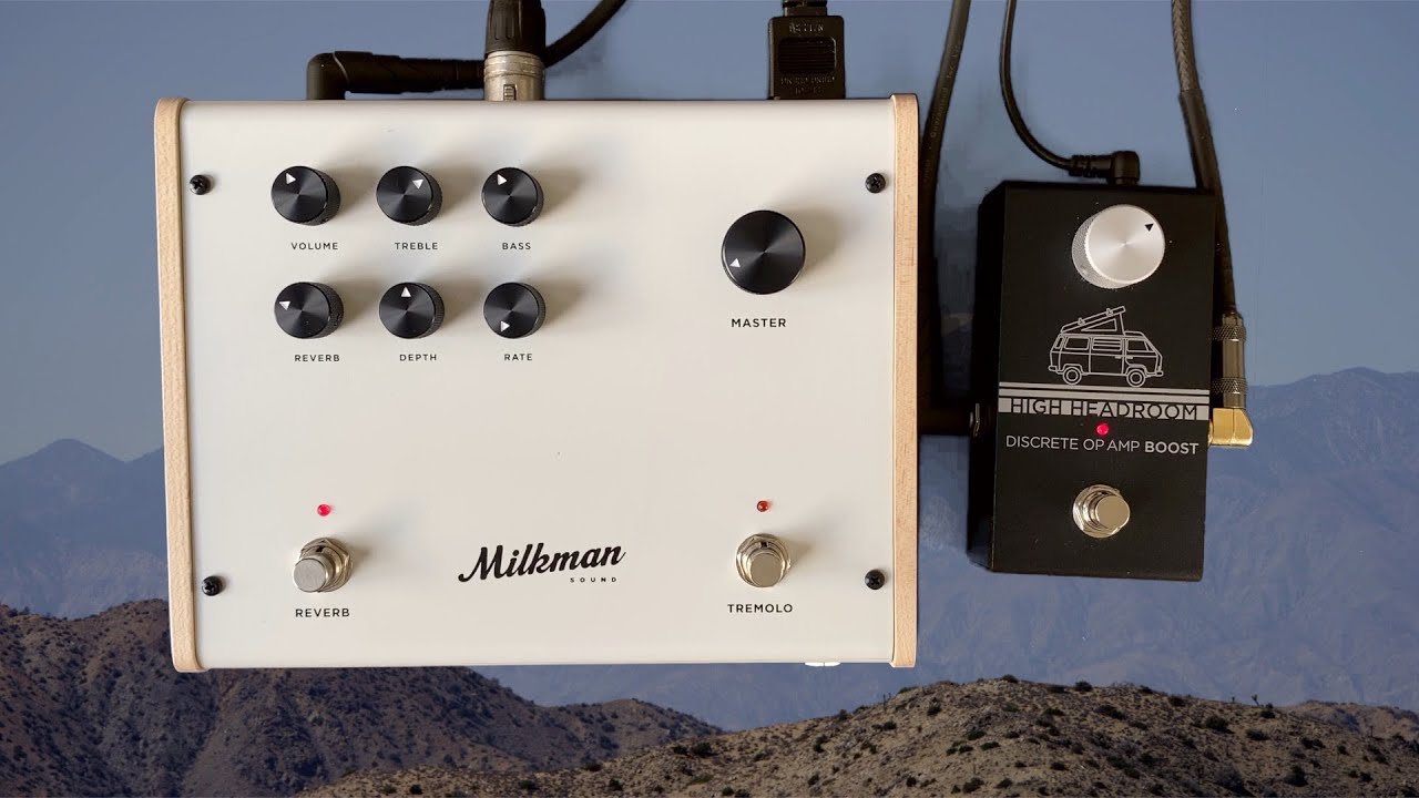 Milkman Amps - Pop Top Boost (with The Amp 50)