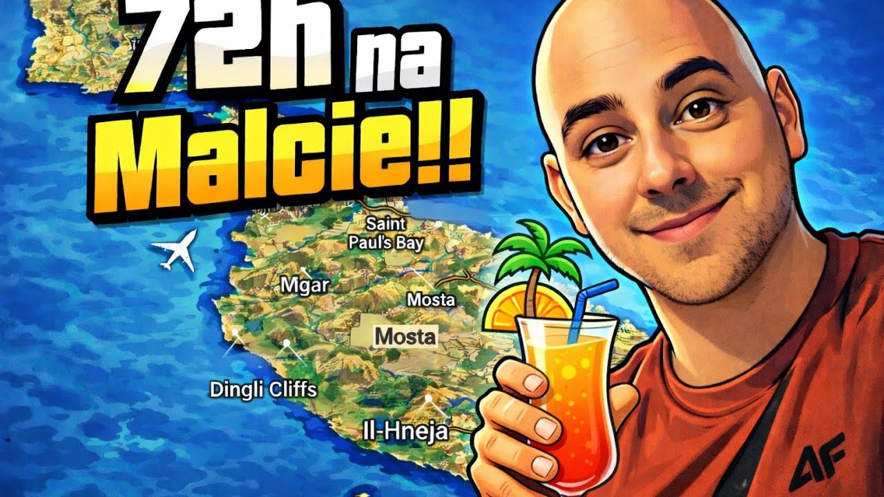 Wakacje w trakcie pracy?! 72h na Malcie!! 
