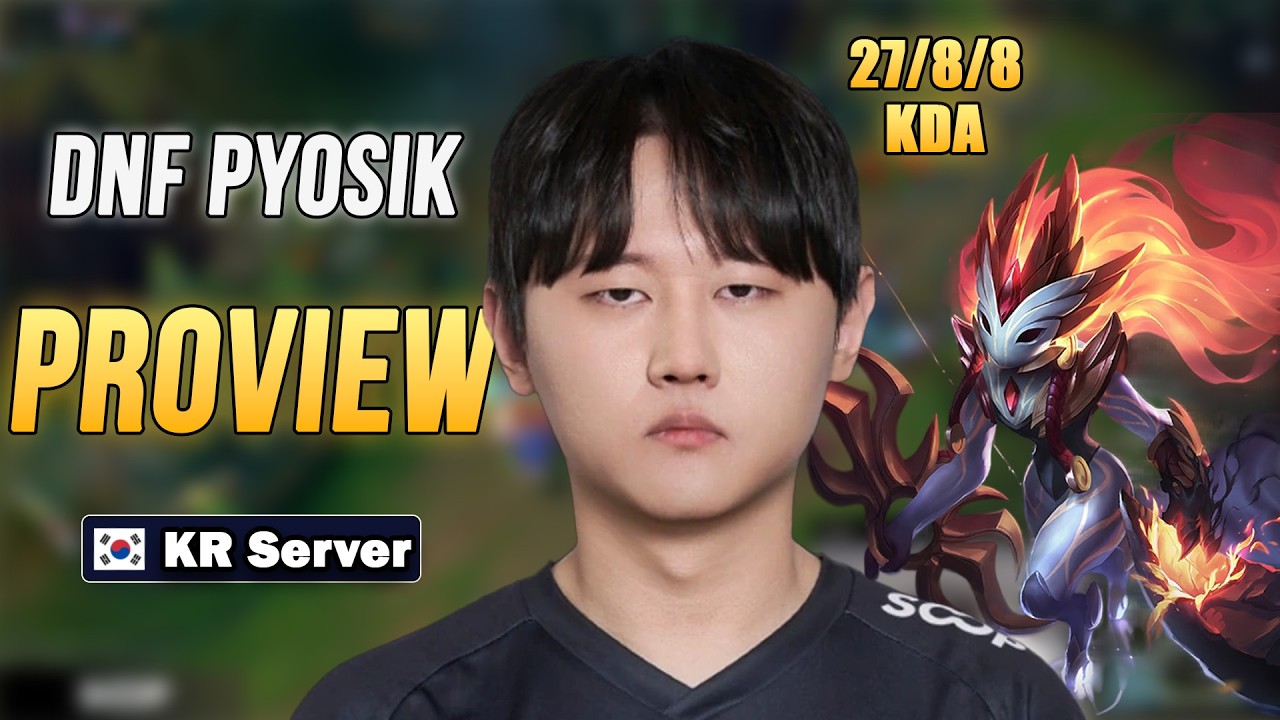 DNF Pyosik Kindred Carry | Challenger Jungle Full POV