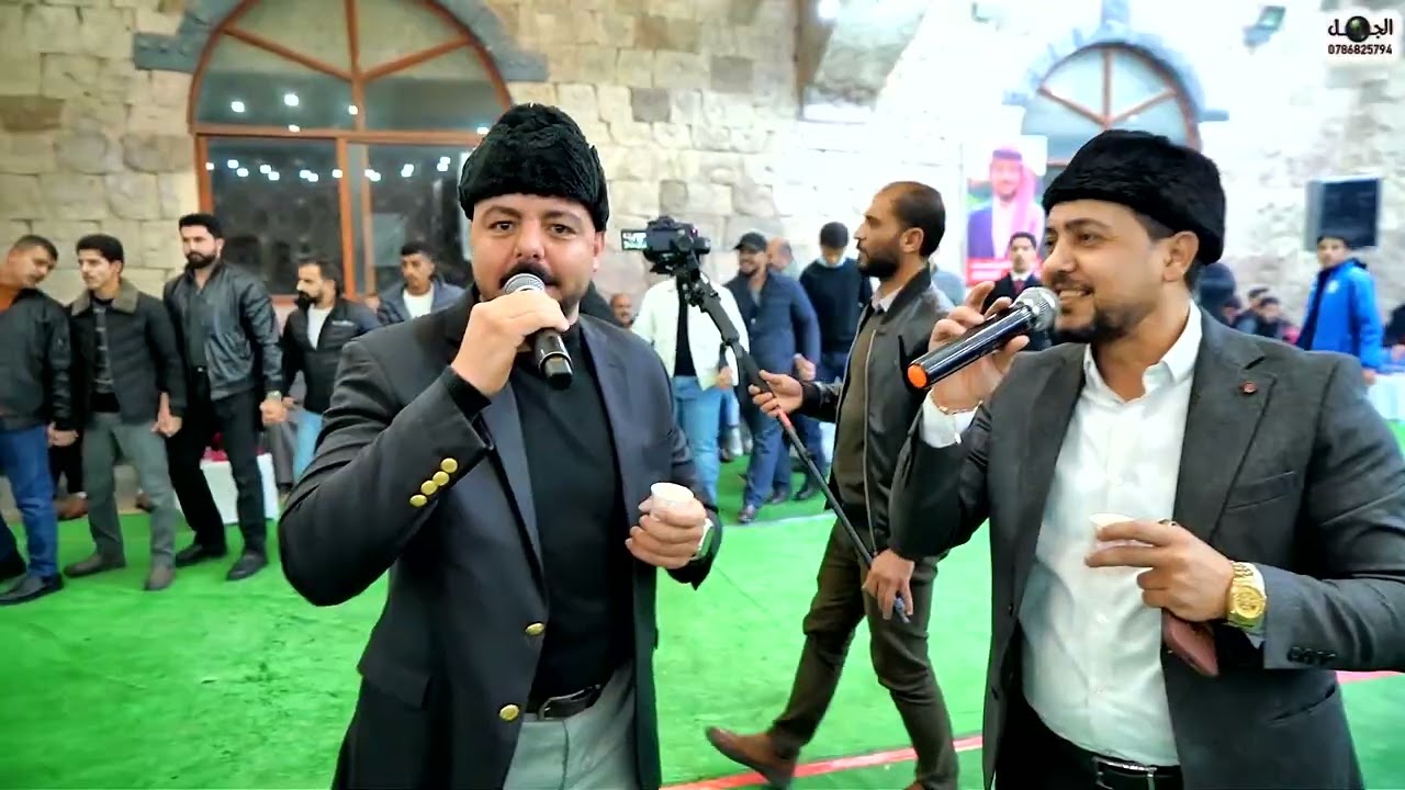 الفنان ابراهيم و ايمن الشياب حفل تخريج الدكتور شاهر حسني الشياب  صوتيات سامر الشياب المخرج صقر الجمل