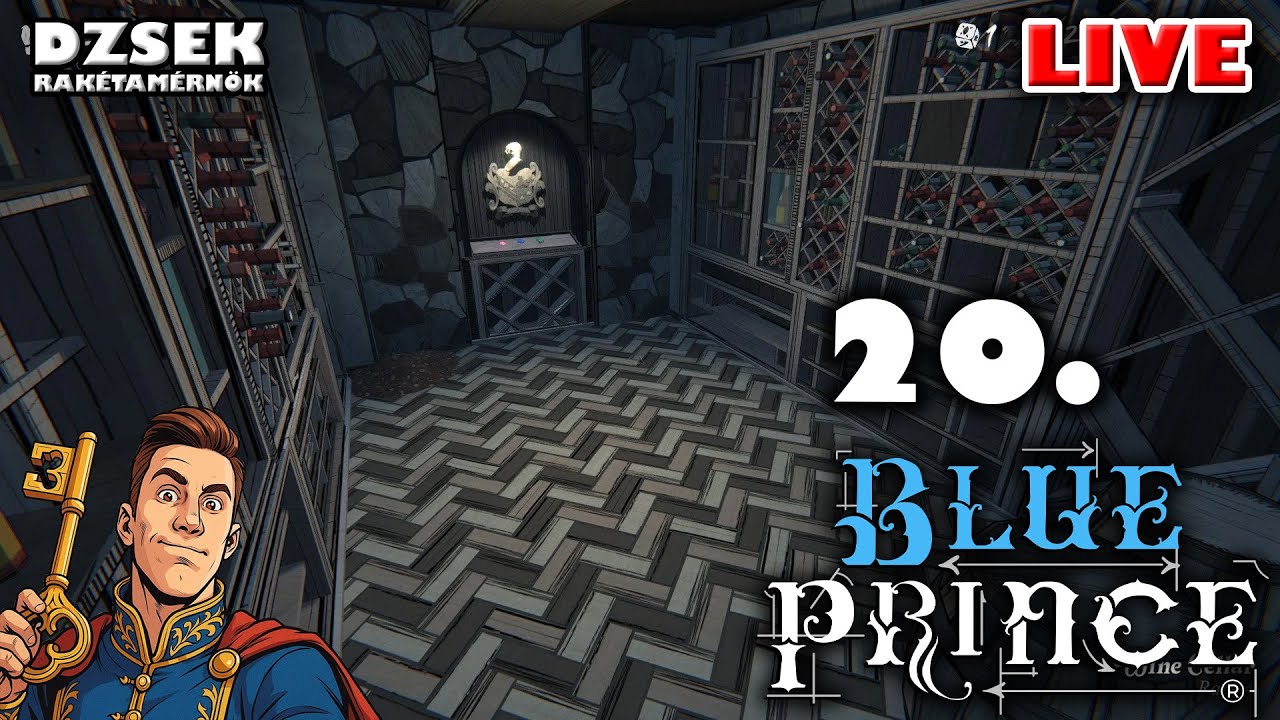 🔴 Blue Prince - 20. Rész - Hova vezet a családi címer?