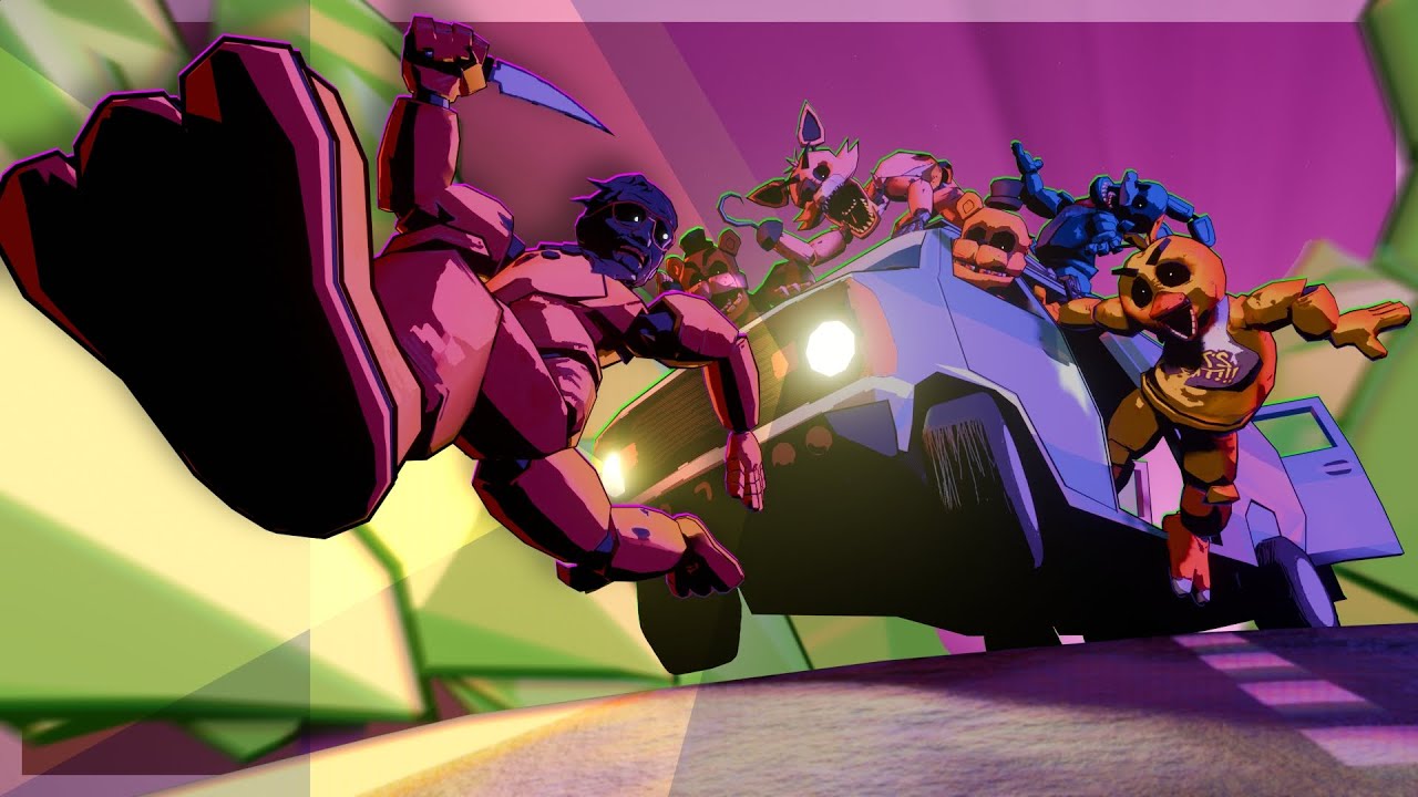 Freddy's Chariot - FREDDYTRUCK - Driving in my truck right after a beer - FNAF // BLENDER //