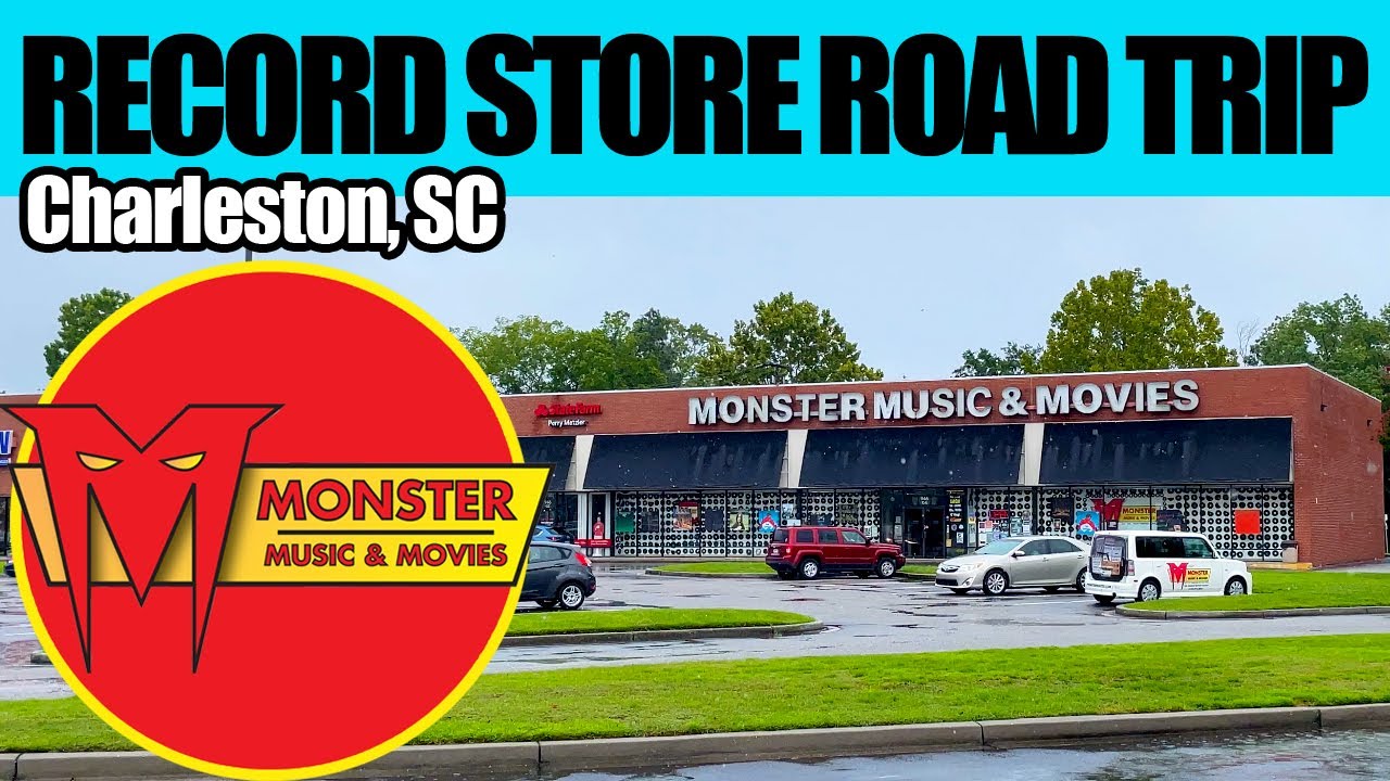 Monster Music! My annual record shopping in Charleston, South Carolina #vinyl #cds #physicalmedia