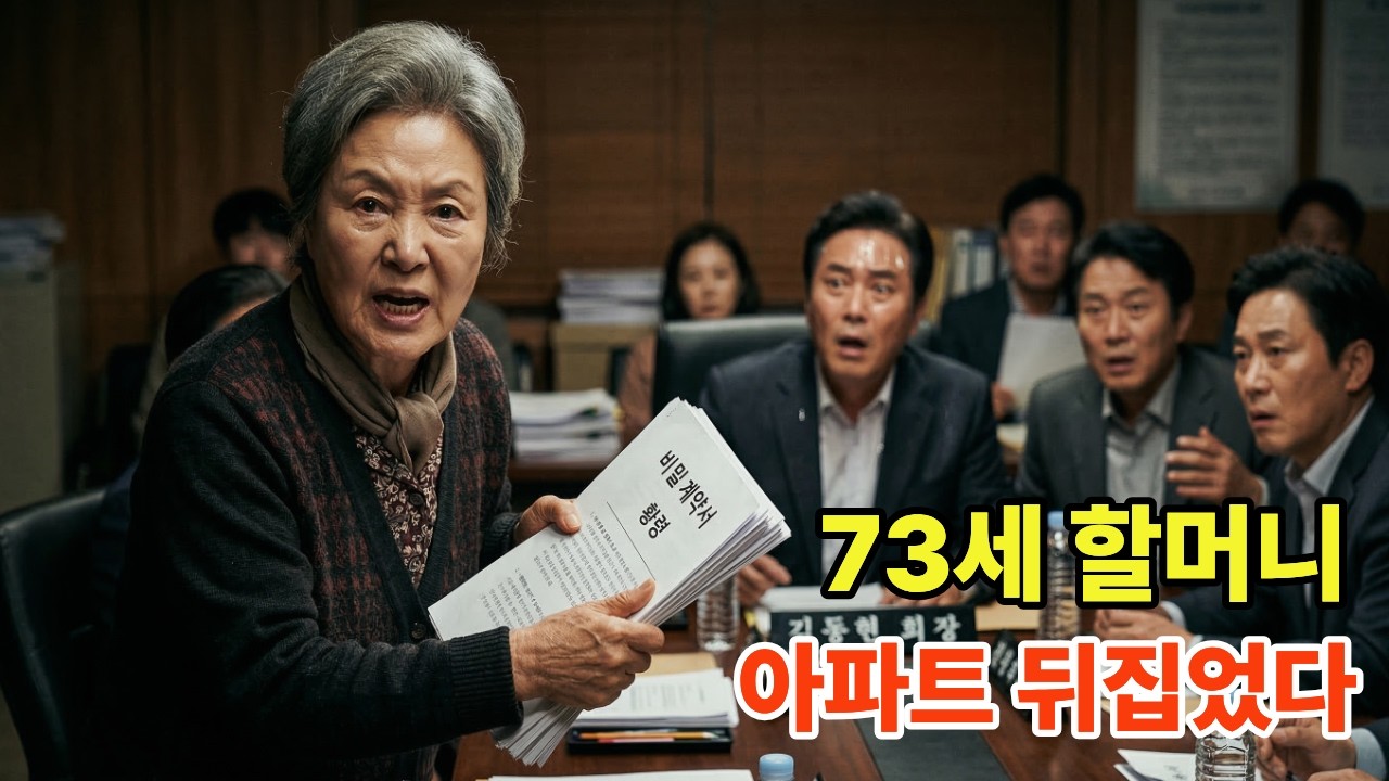 우리 아파트에 도둑이 있습니다… 73세 할머니의 폭로ㅣ노후사연ㅣ감동사연ㅣ오디오드라마ㅣ시니어사연