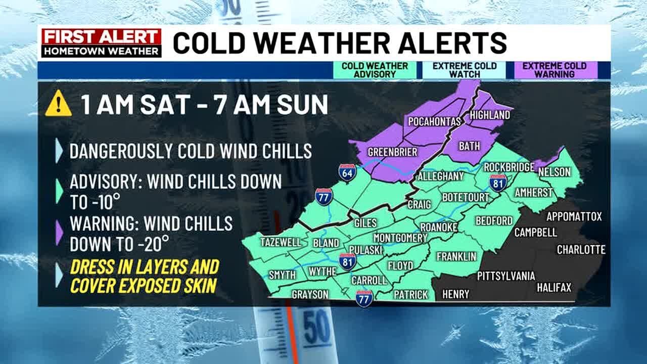 Saturday Afternoon First Alert Update