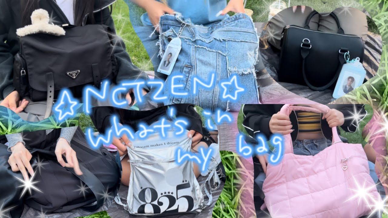 ✮What's in my bag✮ NCTzen オタ活の時のバックの中身紹介！ オタク