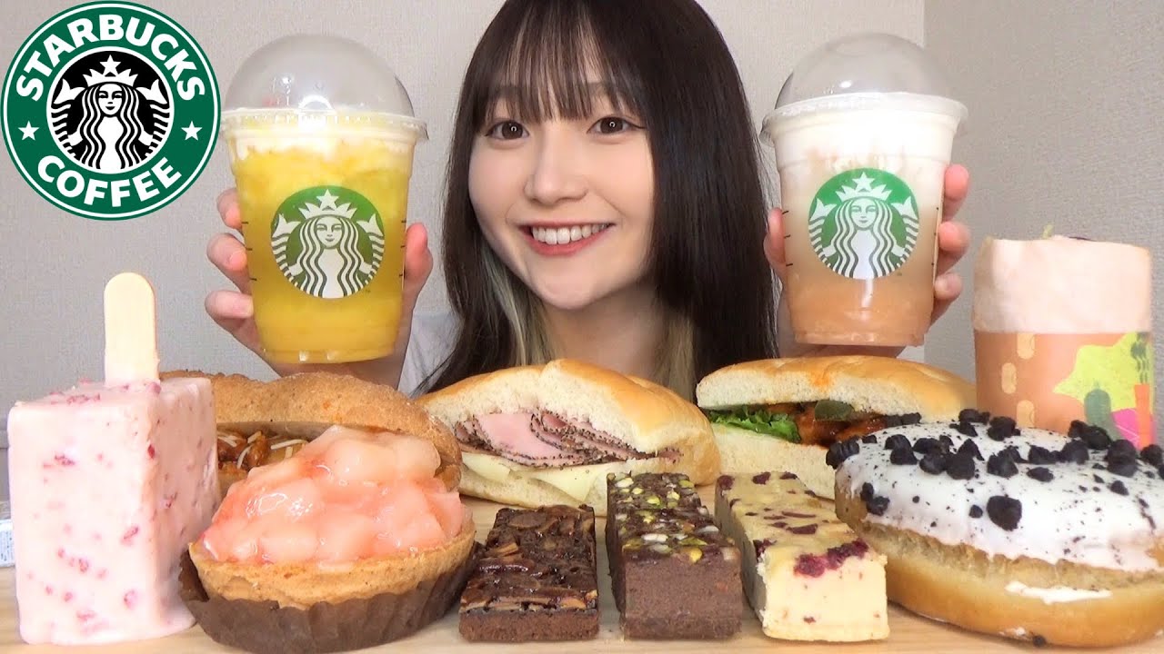 【スタバ新作】GOパイナップル、ピーチフラペチーノと新作フード10品🍍🍑