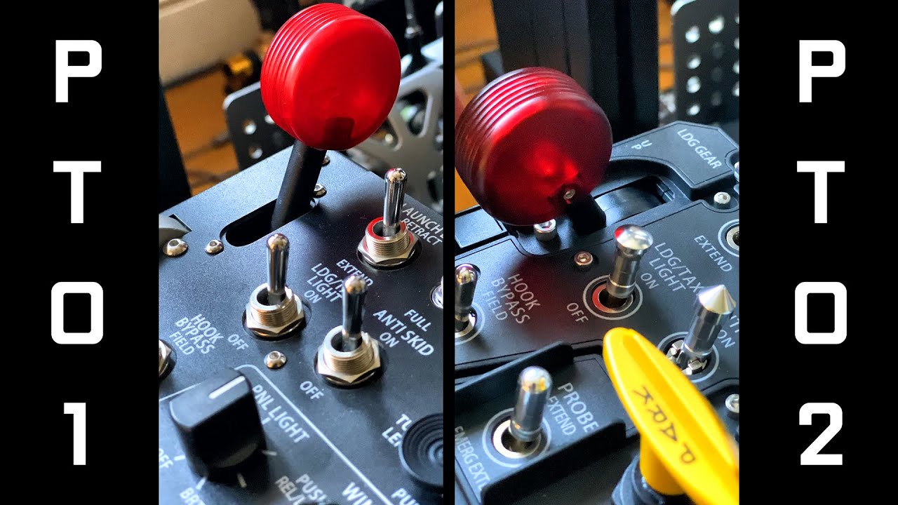 WINWING PTO 2 MAIN SWITCHES COMPARISON WITH PTO 1