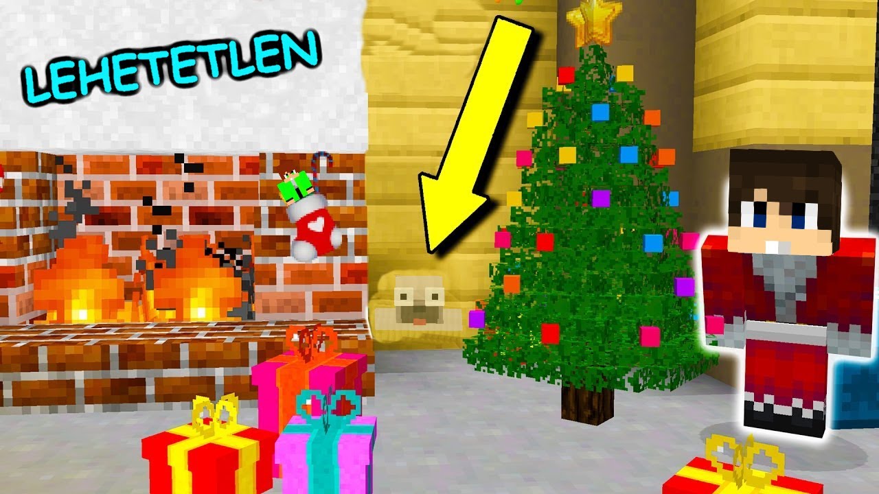 KARÁCSONYI BÚJÓCSKA KIHÍVÁS A MINECRAFTBAN!