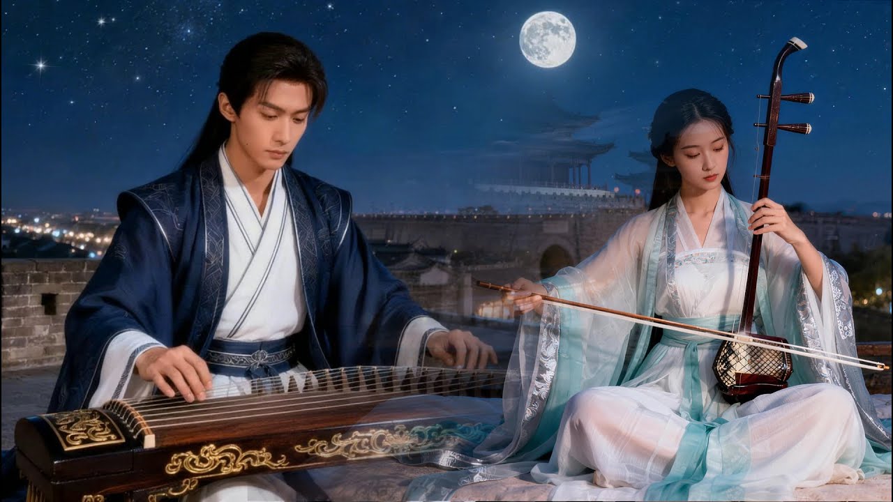 Guzheng & Erhu Sleep Music for Deep Sleep – Soft Chinese Instrumental for Night Relaxation