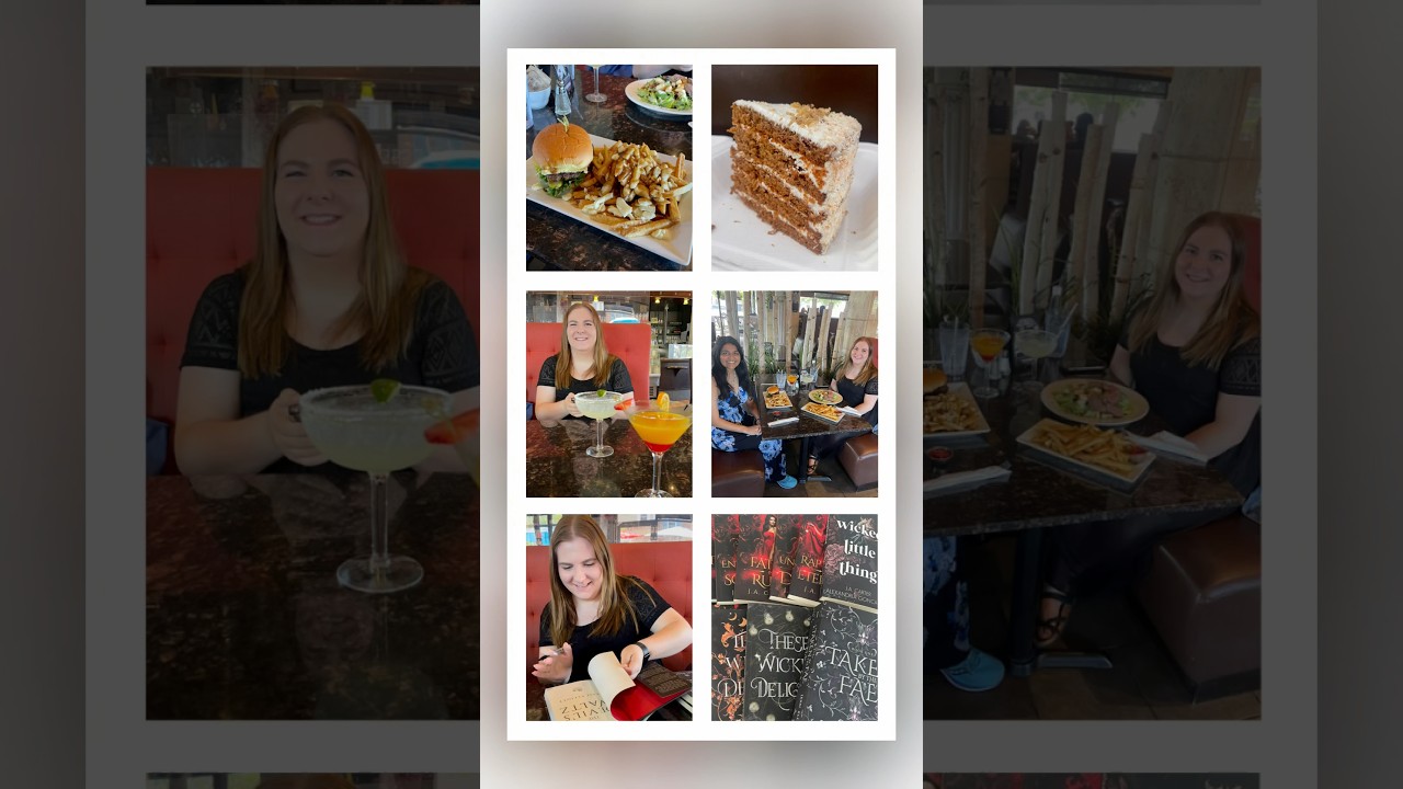 Lunch with Jessi Elliott | #jessielliott #jacarter #authorlunch #signedbooks #canadianauthor