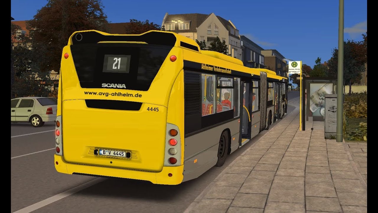 OMSI 2. Ahlheim & Laurenzbach, Line 21, Scania Citywide GN14. Part 2
