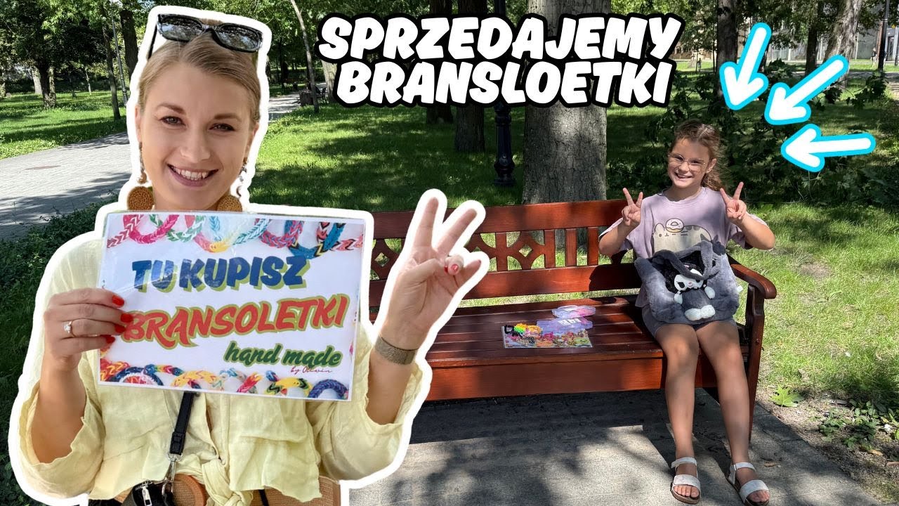 Jak Oliwia sprzedaje bransoletki?💖 Nowy Gang w Biedronce🤩 Jeździmy na gokartach💖