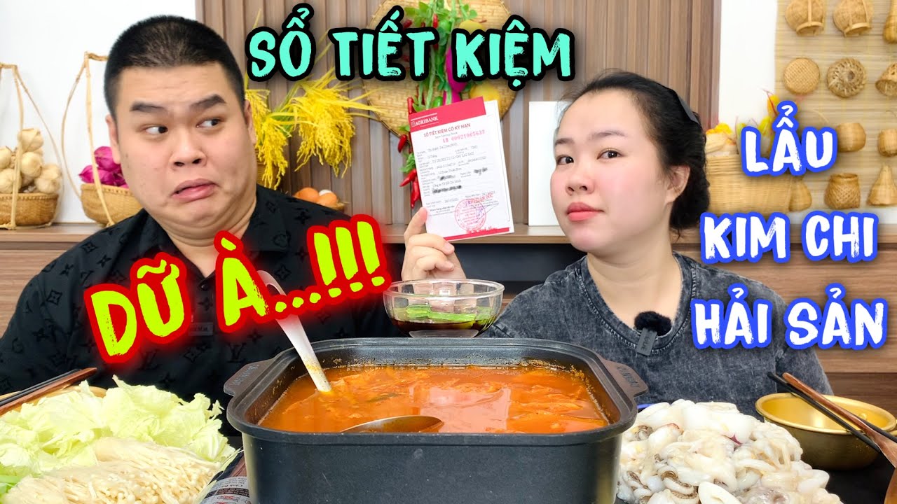 ĂN NỒI LẨU KIM CHI HẢI SẢN KHOE SỔ TIẾT KIỆM VÀ CÂU CHUYỆN ĐẰNG SAU ĐẦY SÓNG GIÓ | Tập 717