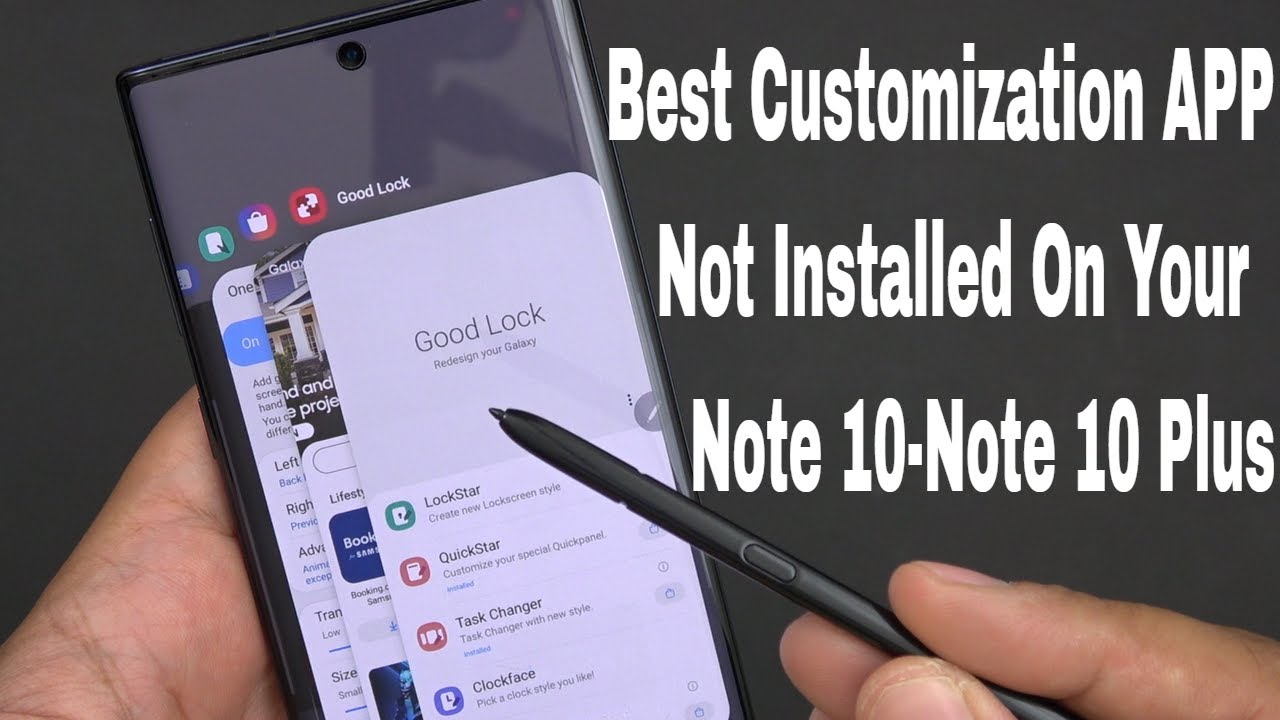 Extreme Samsung One UI Galaxy Note 10 Best Secret Customization That You Need To Get Today-Goodlock
