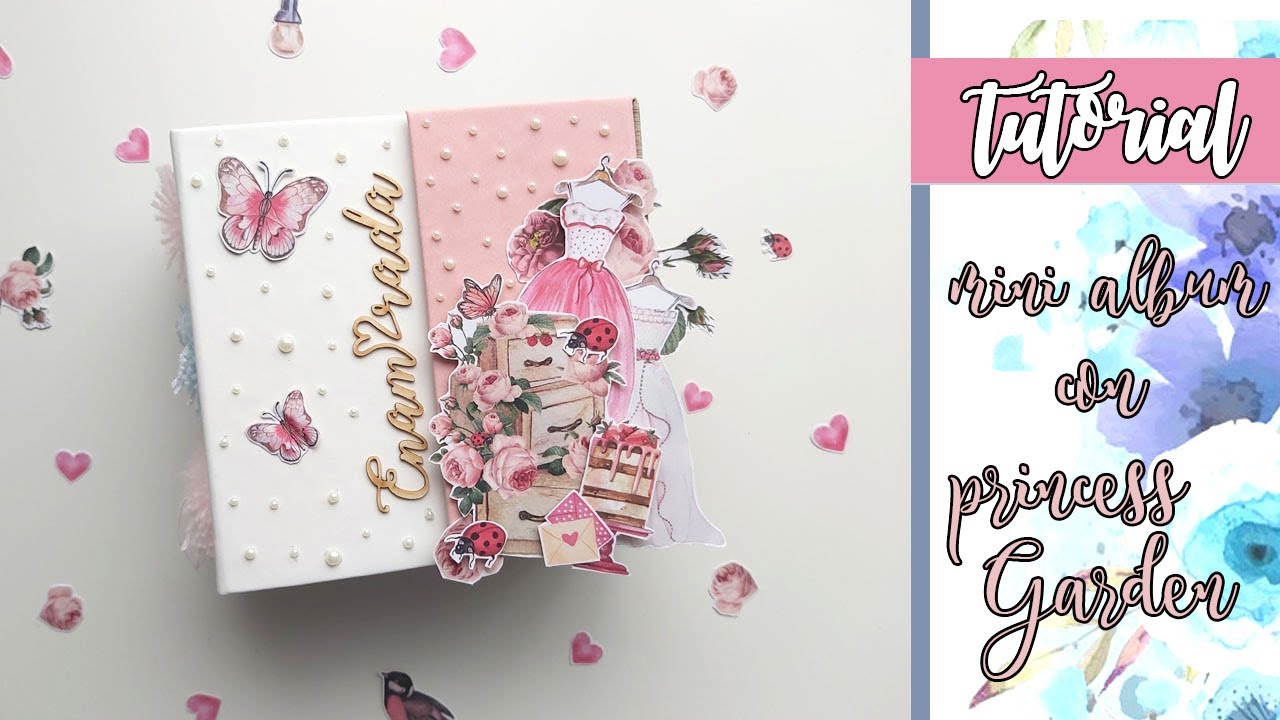 Video TUTORIAL. Álbum con dos lomos. Scrapbooking. Kora projects.