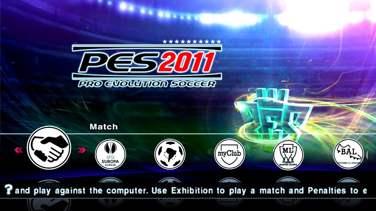 PES 2011 PPSSPP Полная лицензия Камера PS2 Реалистичные лица Лучшая графика