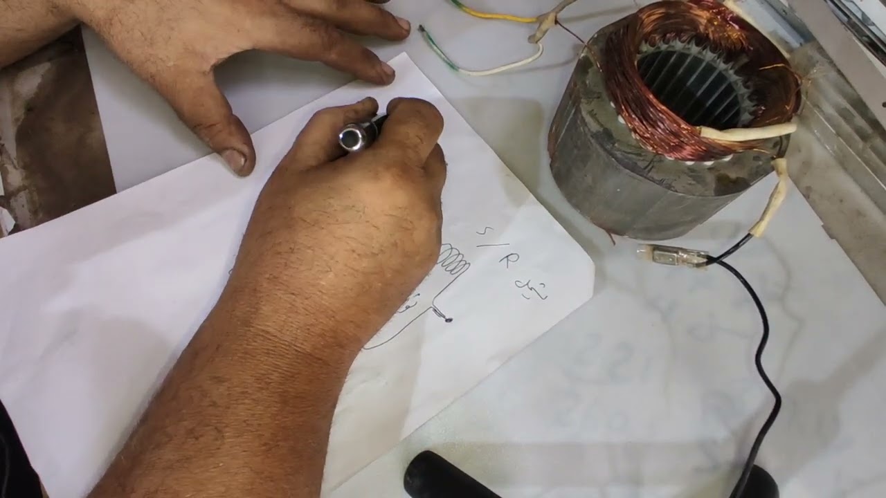 معلومات مهمة عن لف المحركات الحثية توالي وتوازي