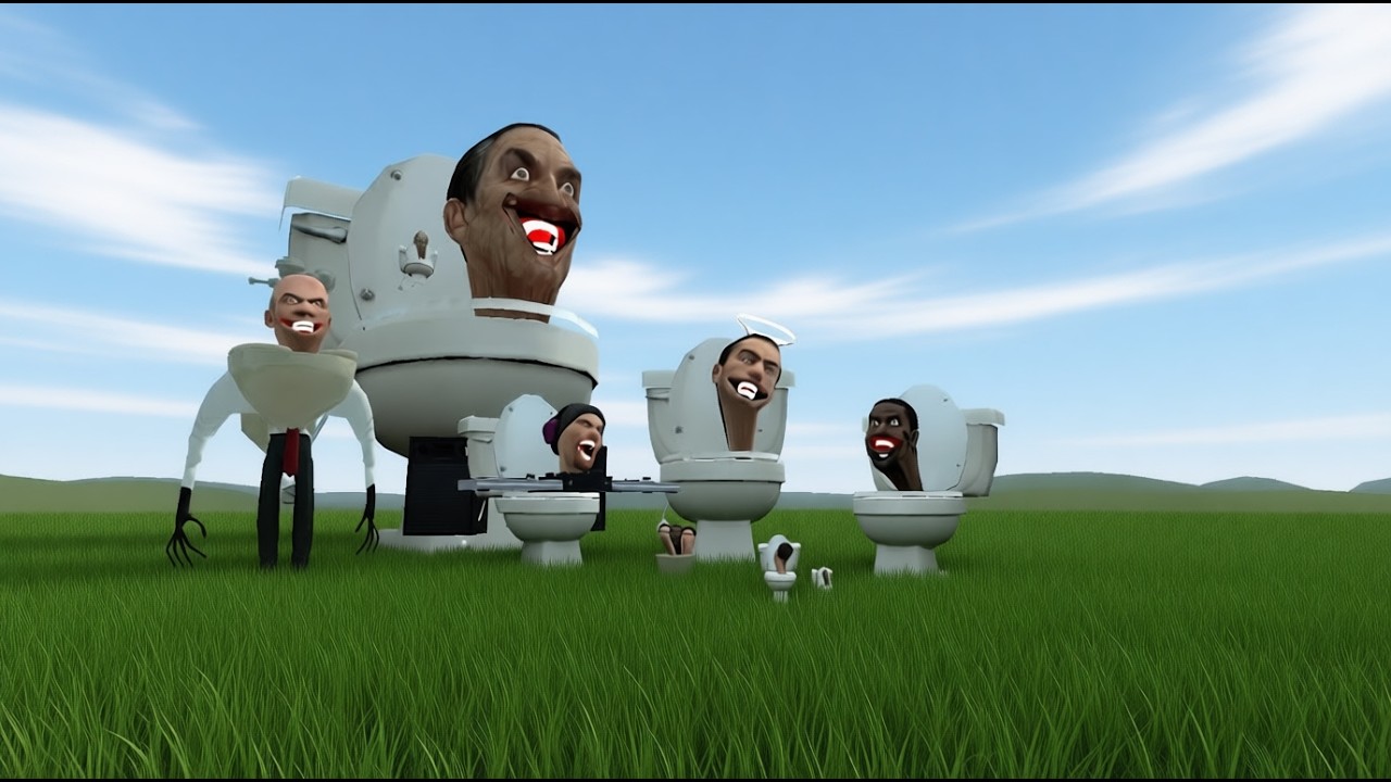 NEW skibidi toilet Realistic Gmod! COMPILATION #8