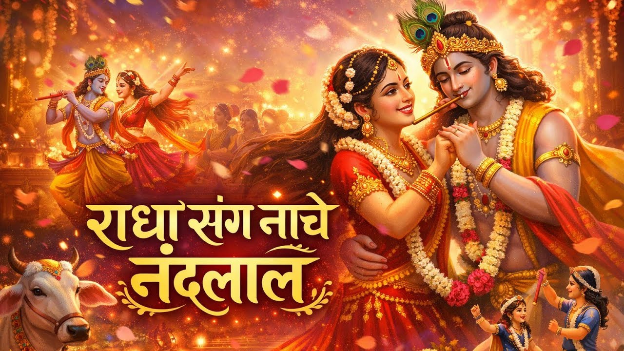 राधा संग नाचे नंदलाल | Radha Sang Nache Nandlaal | Beautiful Krishna Bhajan 2026 |  Bhakti Song 🎶🙏