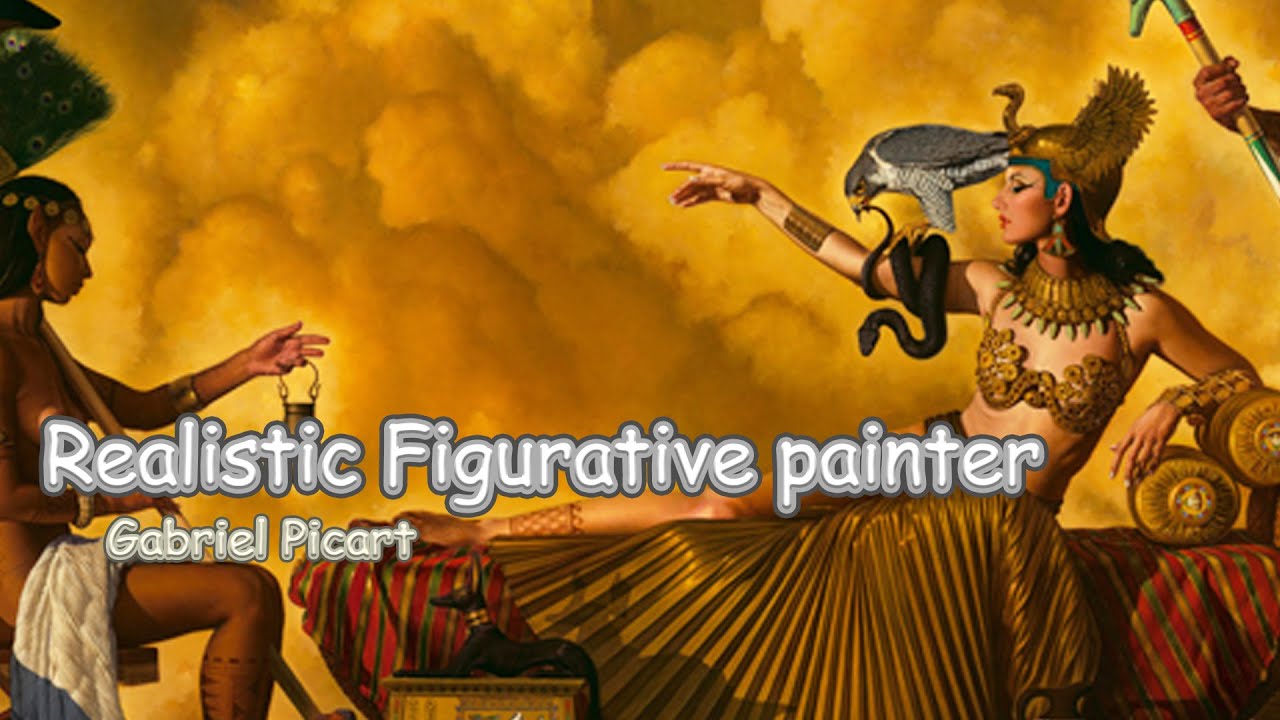 Realistic Figurative painter, Gabriel Picart.