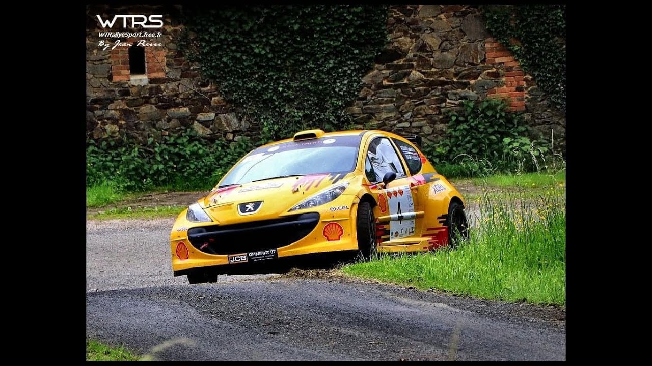 Rallye de la Briance 2024, camera embarquée Peugeot 207 S2000, Aquilino Gaëtan/Maury Frédéric, ES3