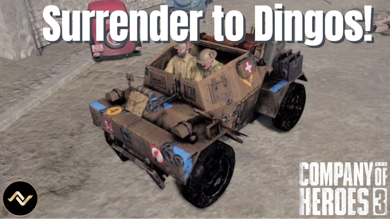 Surrender to Dingos! | Company of Heroes 3 - British 4v4 Gameplay