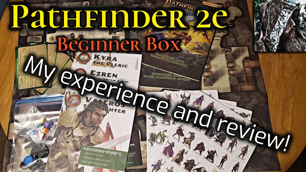 Pathfinder 2e Beginner Box Review! I absolutely love this!