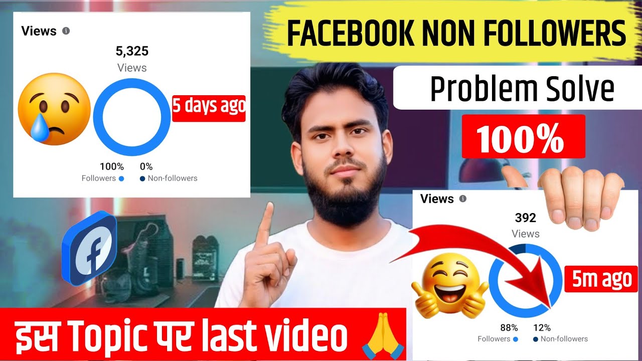 Facebook non followers setting | facebook par non follower tak kaise pahunche