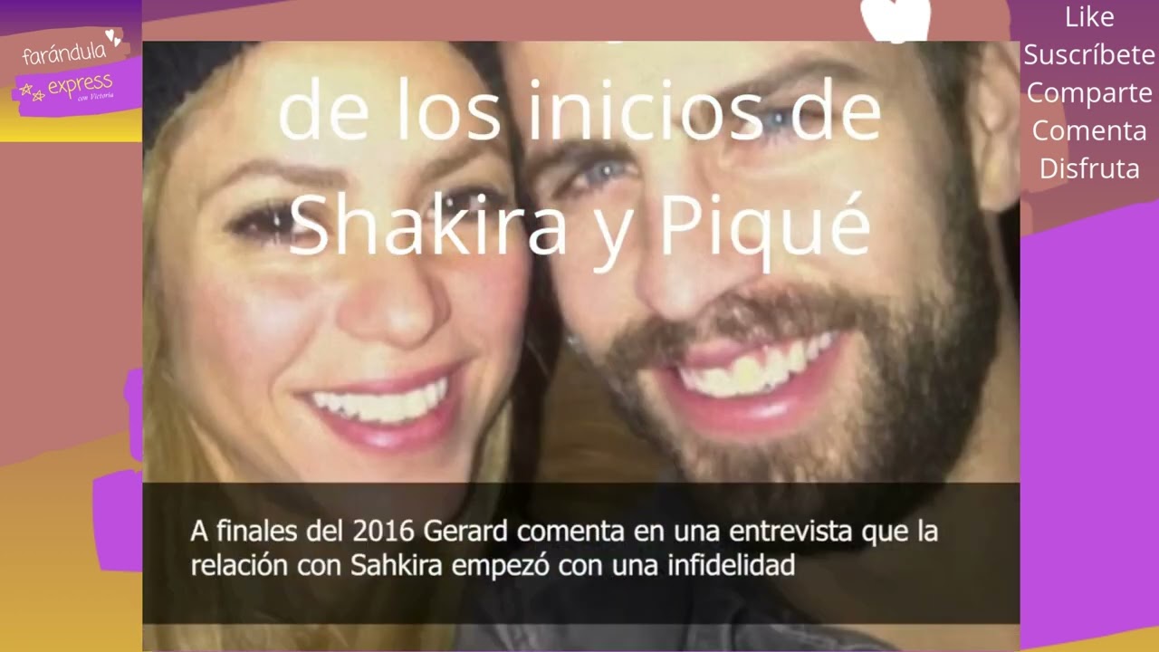 Si quieres aprender a ligar✨, mira este video como lo lograron Shaki y Piqué ❤️