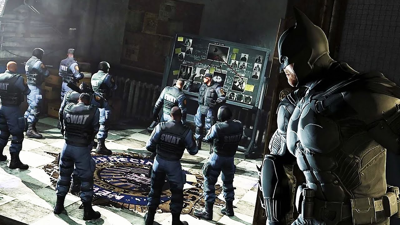 When Batman hunted down corrupt cops in GCPD...