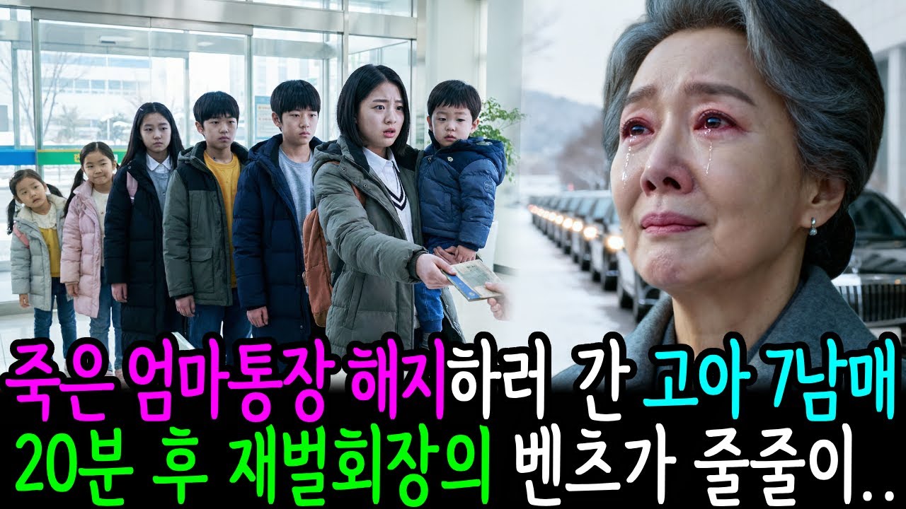 죽은 엄마 통장 해지하러 갔는데… 은행에 재벌 회장이 나타났다 그런데 그 사람이?