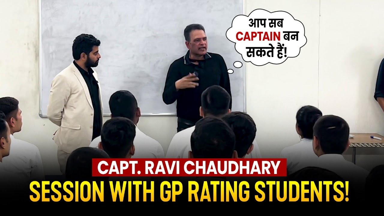 GP Rating Session At SMVD Marine Academy ft. CE Praneet Mehta, Capt. Ravi Chaudhary, Capt. Anand