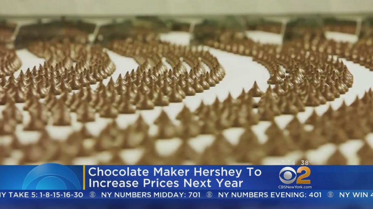 Hershey To Raise Chocolate Prices