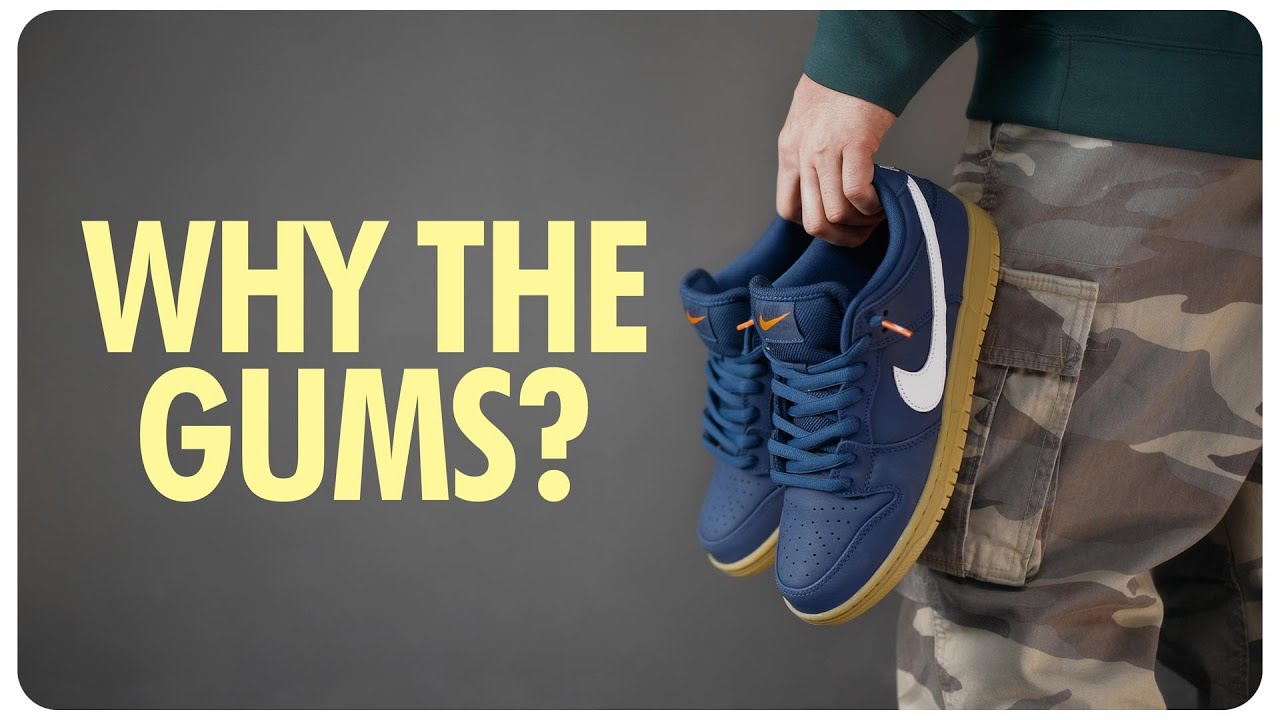 NIKE SB DUNK LOW ISO NAVY GUM: On Feet, Lace Swap, Sizing,  & Unboxing Review.