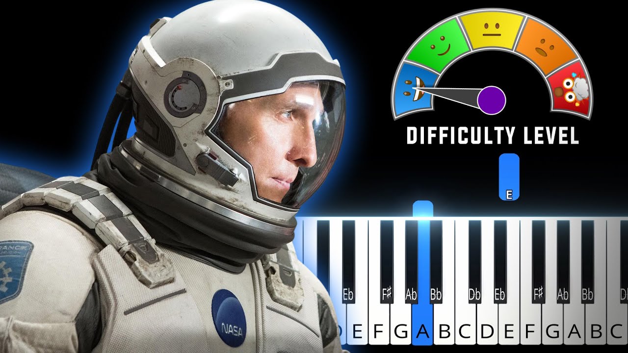First Step - Interstellar | EASY Piano Tutorial (Version 2) + Sheet Music (PDF)