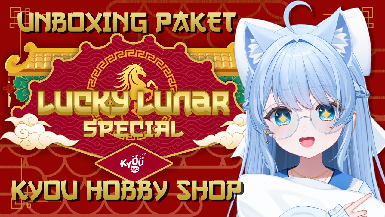【UNBOXING PAKET | BODYCAM】LUCKY LUNAR SPECIAL DARI KYOU HOBBY SHOP!